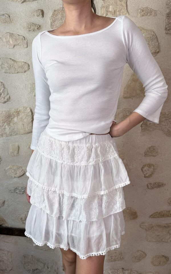 Ruffle Beachy Skirt