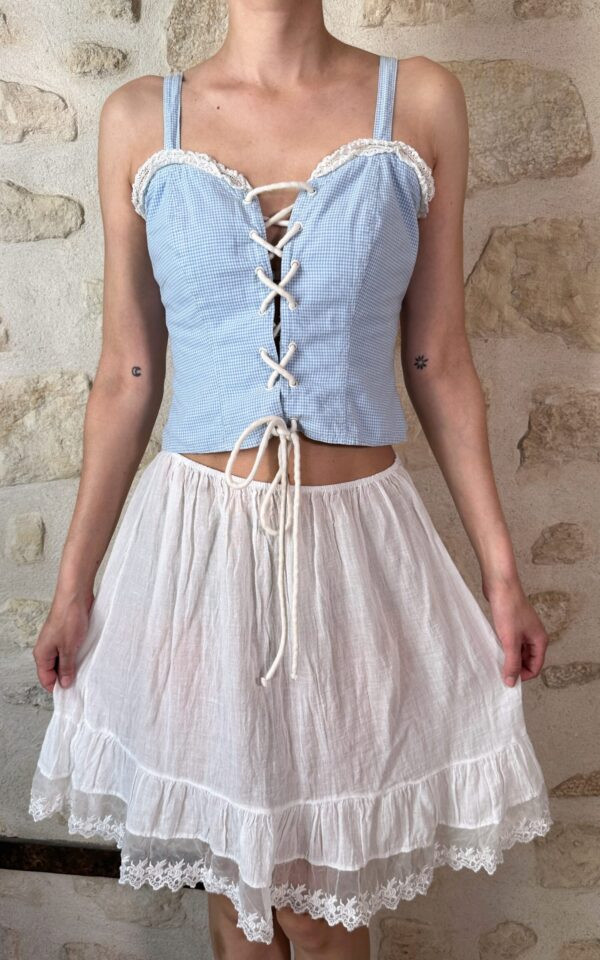White Petticoat Skirt