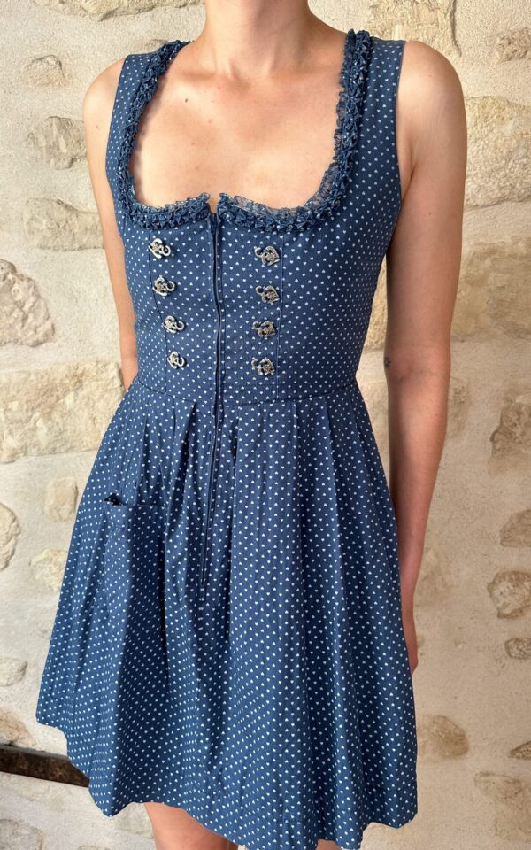 ‘Sound of Music’ Blue Dirndl Dress