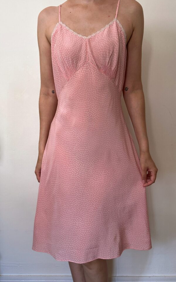 Baby Pink Slip Dress