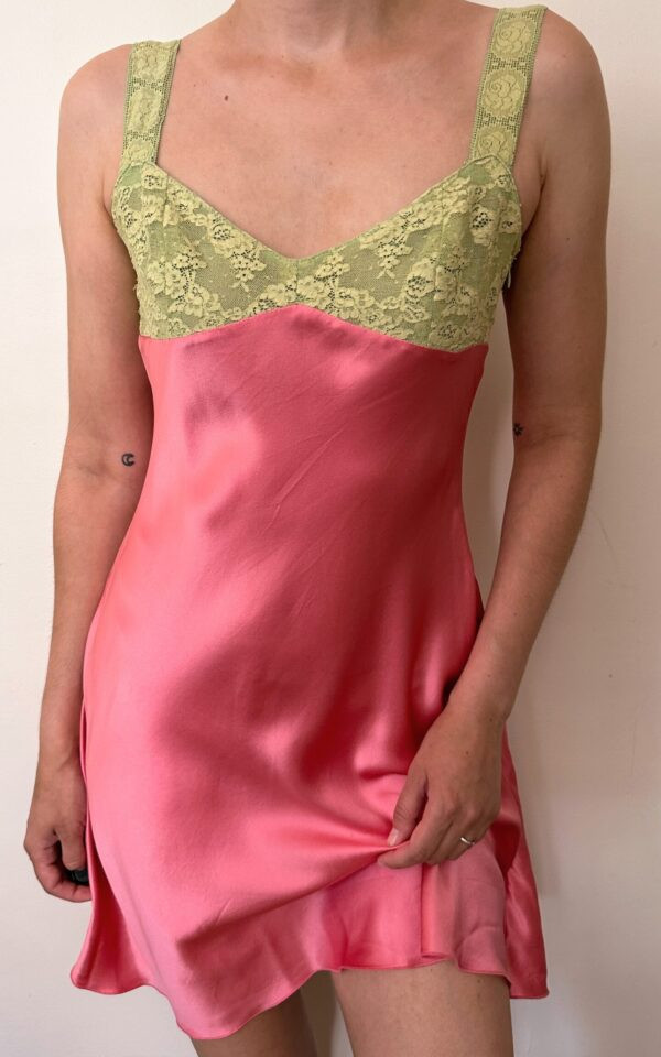 Blumarine Pink Silk Dress
