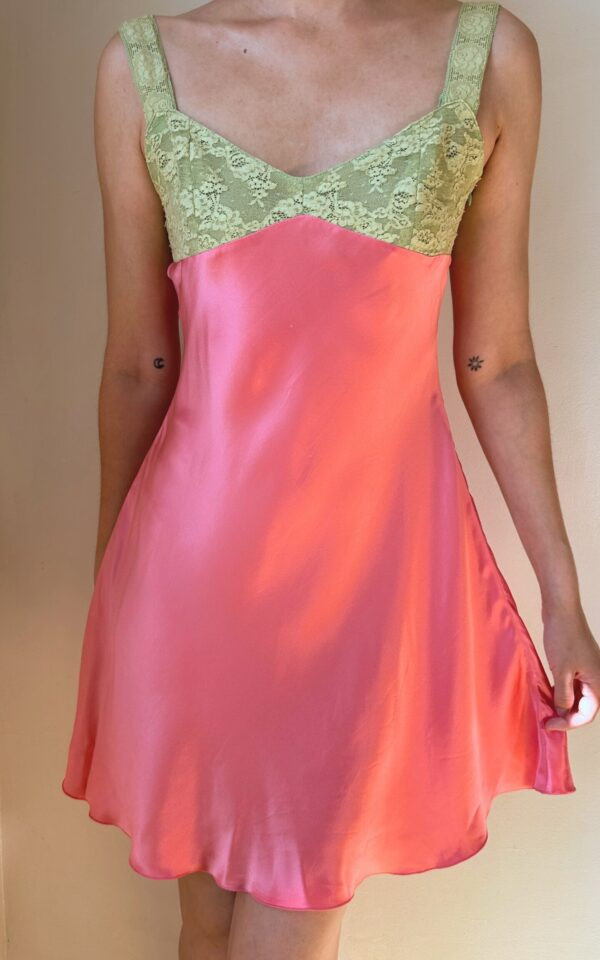 Blumarine Pink Silk Dress