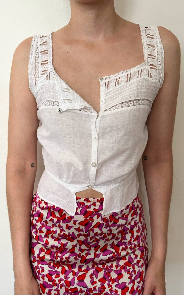 Cotton Corset Cover
