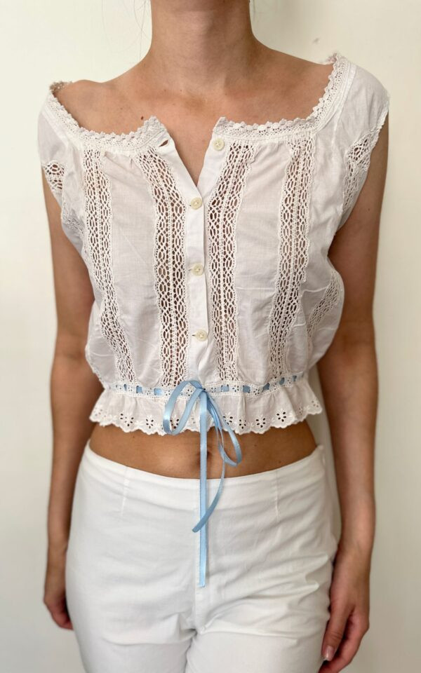 Crochet Sleeveless Blouse
