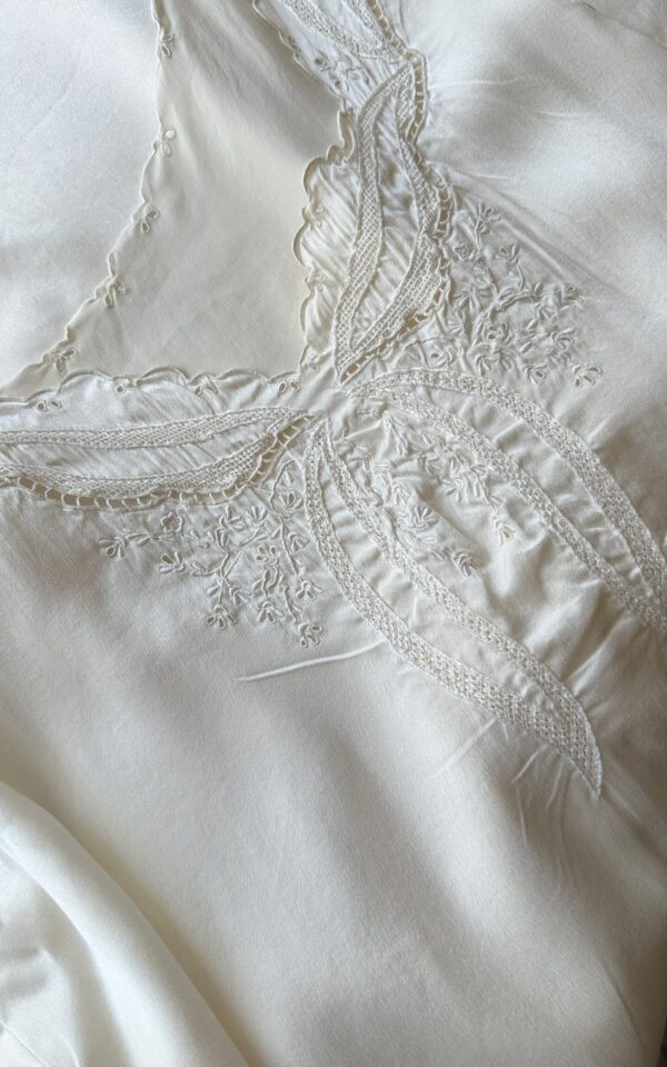 Pure Silk Ivory Gown