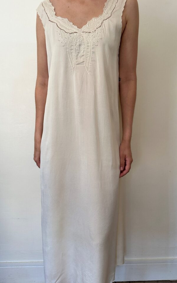 Pure Silk Ivory Gown