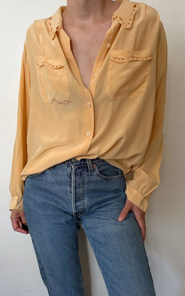 Pure Silk Relaxed Shirt