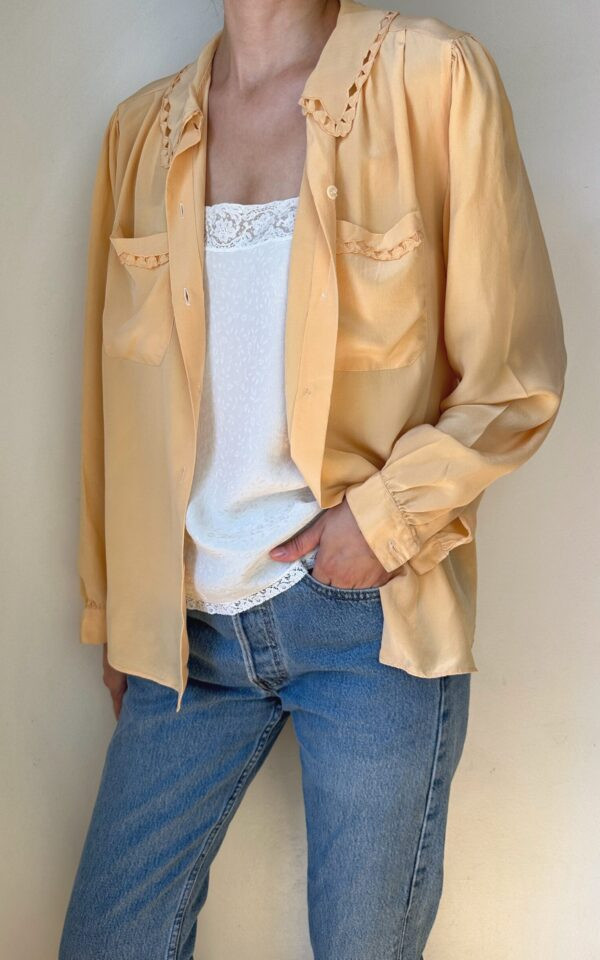 Pure Silk Relaxed Shirt