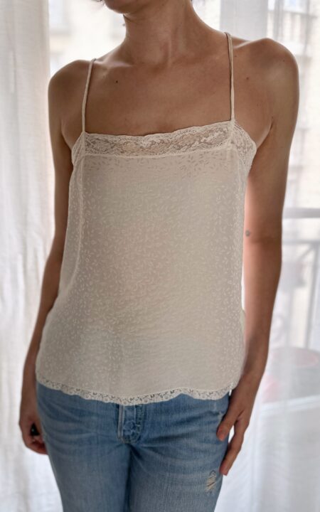 Silk Ivory Top