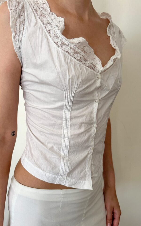 Vintage Lace Corset Cover