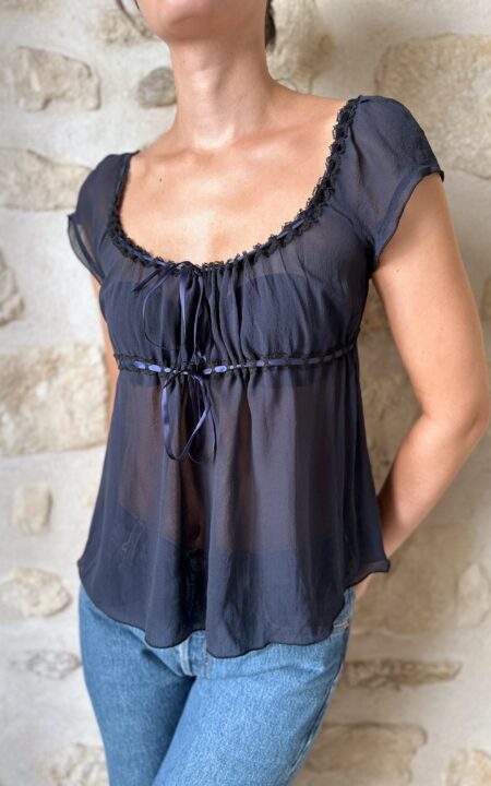 Fifi Chachnil Pure Silk Babydoll