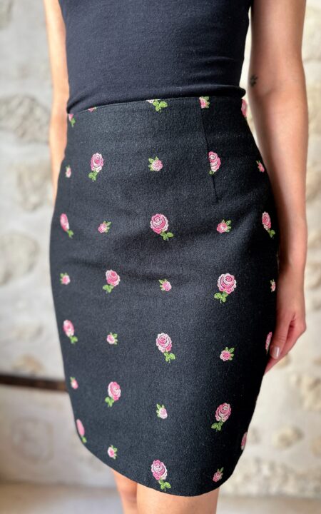 Lolita Lempicka Rose Wool Skirt