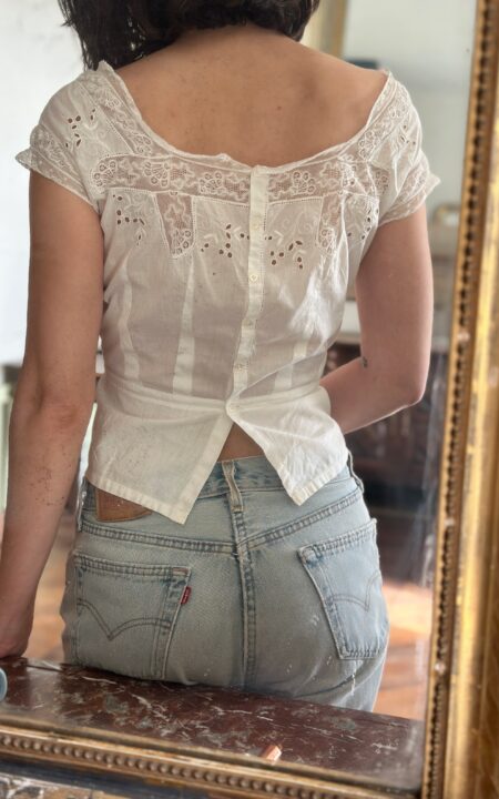 Romantic Vintage Corset Cover