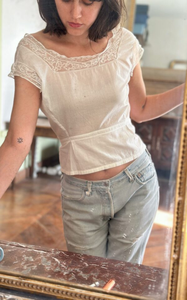 Romantic Vintage Corset Cover