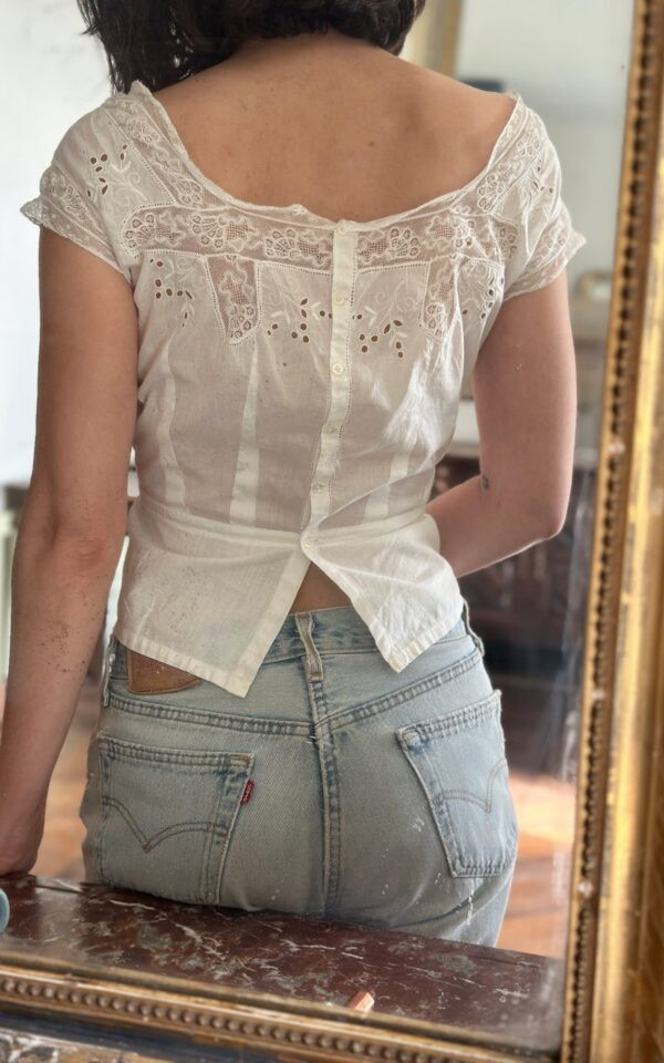 Romantic Vintage Corset Cover