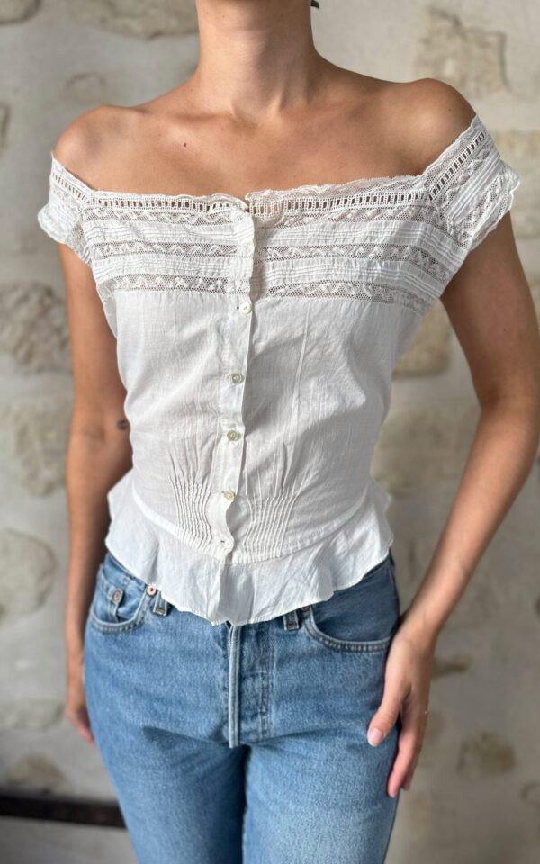 Valenciennes Corset Cover