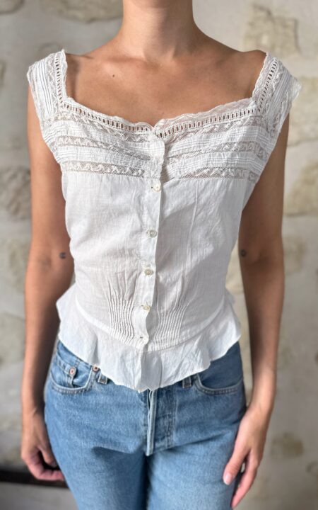 Valenciennes Corset Cover