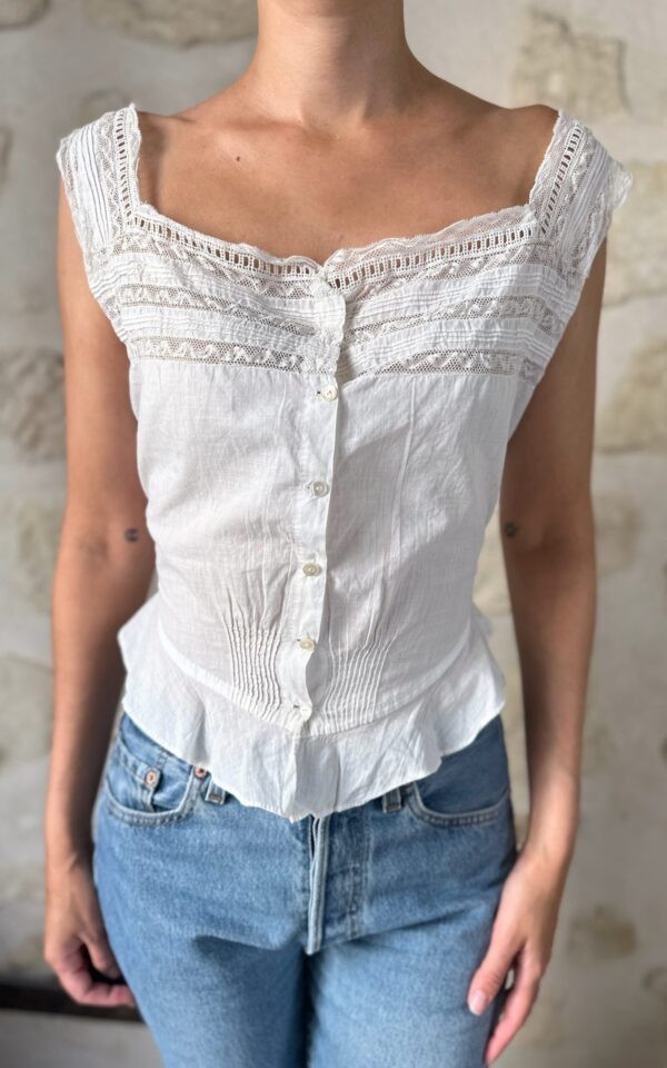 Valenciennes Corset Cover