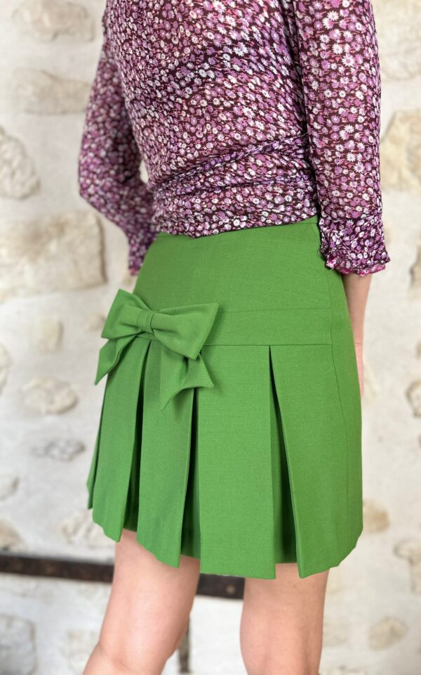 Moschino Cheap and Chic Bow Mini Skirt