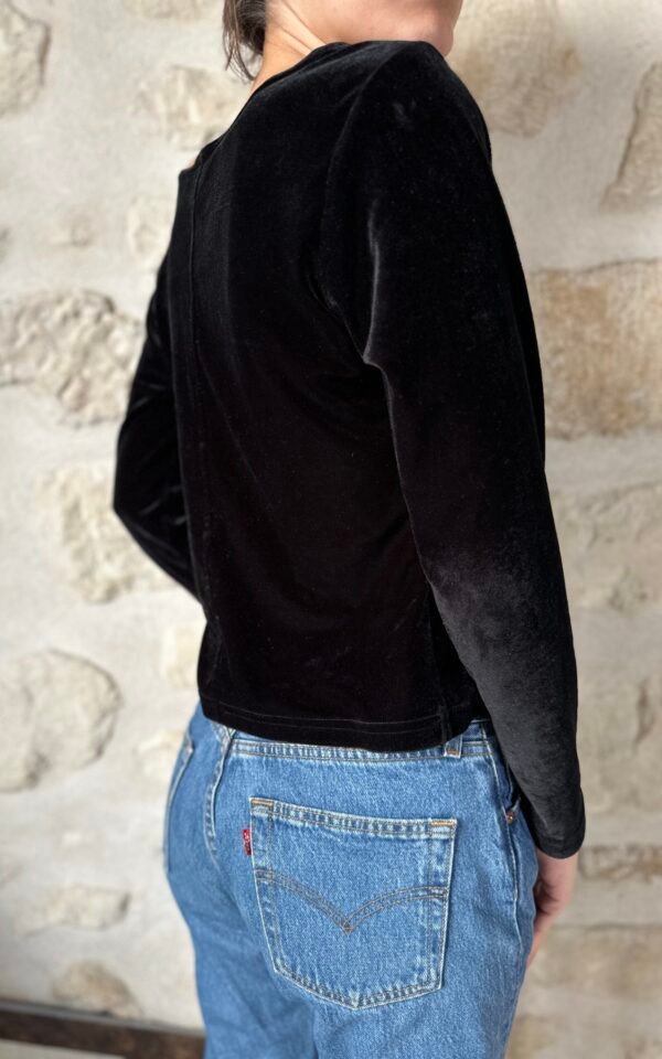 Velvet 90’s Milkmaid Top