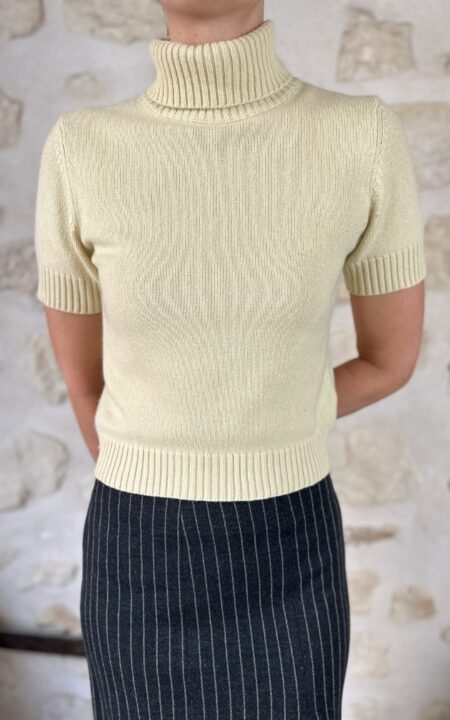 Eric Bompard Silk and Cashmere Turtle Neck