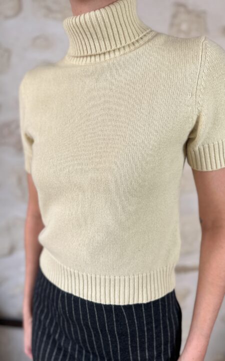 Eric Bompard Silk and Cashmere Turtle Neck