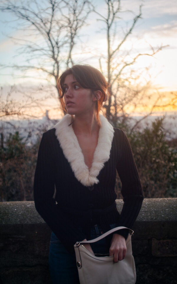 Vintage Dolce & Gabbana F/W 1995 Fur Cardigan