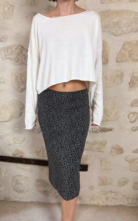 Dolce & Gabbana Silk Floral Skirt