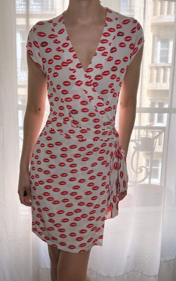 Lipstick Wrap Dress Blugirl Blumarine