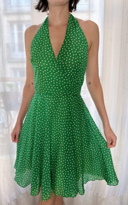 Silk Halter Dress Blugirl Blumarine