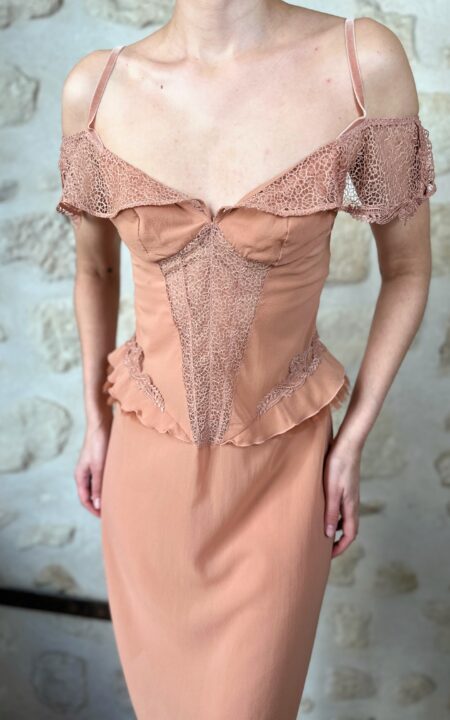 La Perla Mermaid Silk Slip Dress