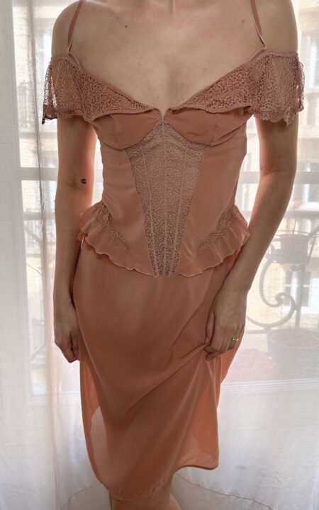 La Perla Mermaid Silk Slip Dress