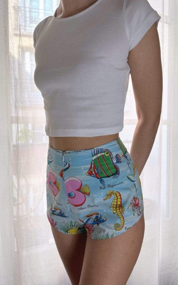 Vintage Moschino Nautical Hot Shorts
