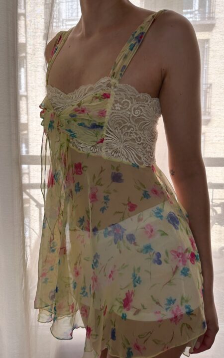 Vintage Victoria’s Secret Floral Babydoll
