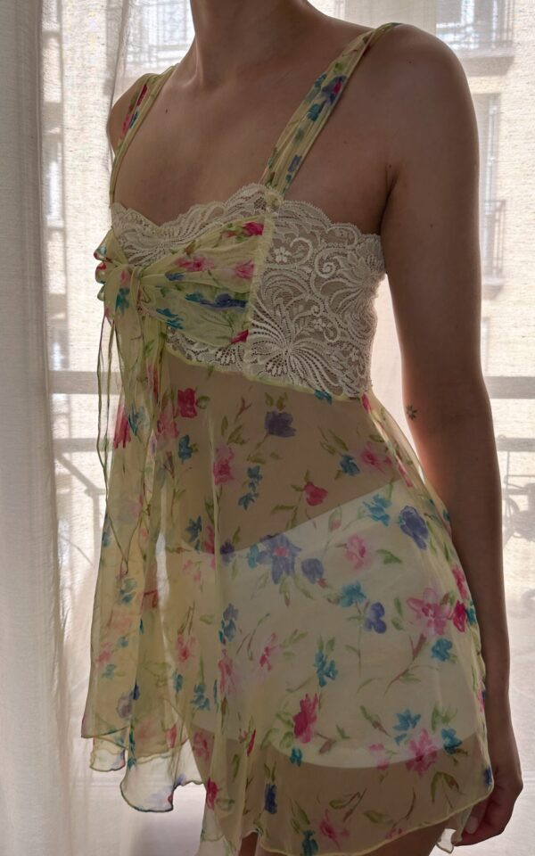 Vintage Victoria’s Secret Floral Babydoll