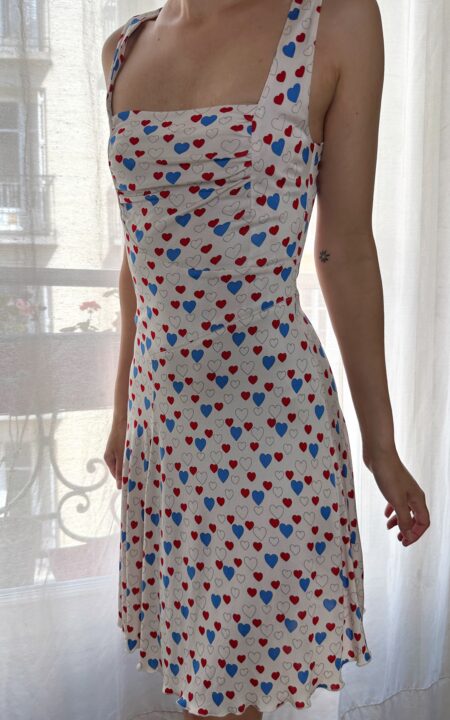 Blugirl Blumarine Heart Print Dress