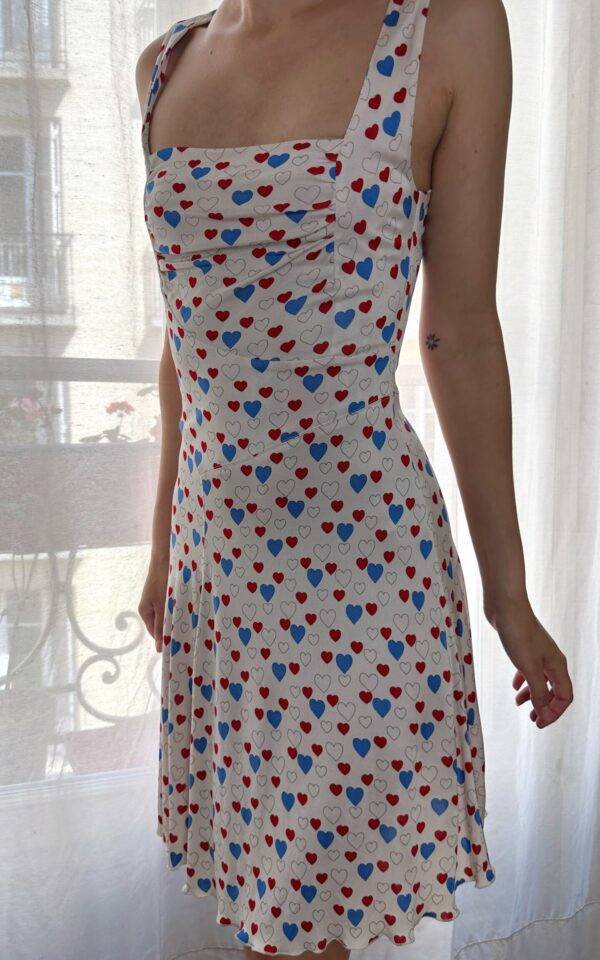 Blugirl Blumarine Heart Print Dress