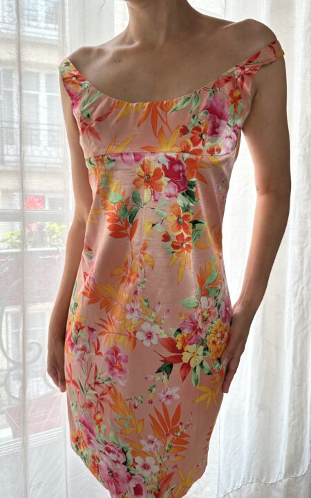 Vintage Dolce & Gabbana Tropical Dress 2005 S/S