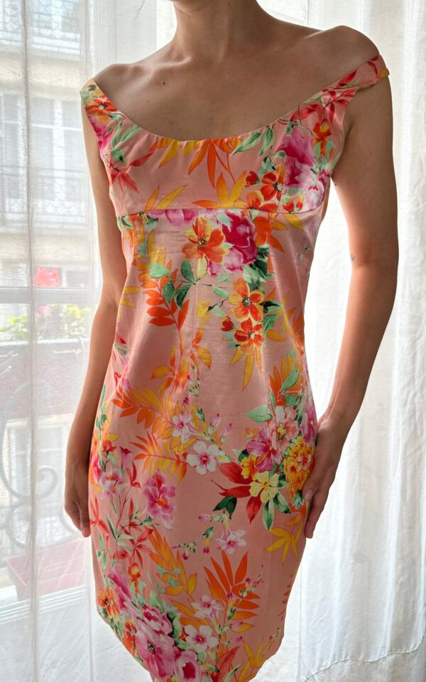 Vintage Dolce & Gabbana Tropical Dress 2005 S/S