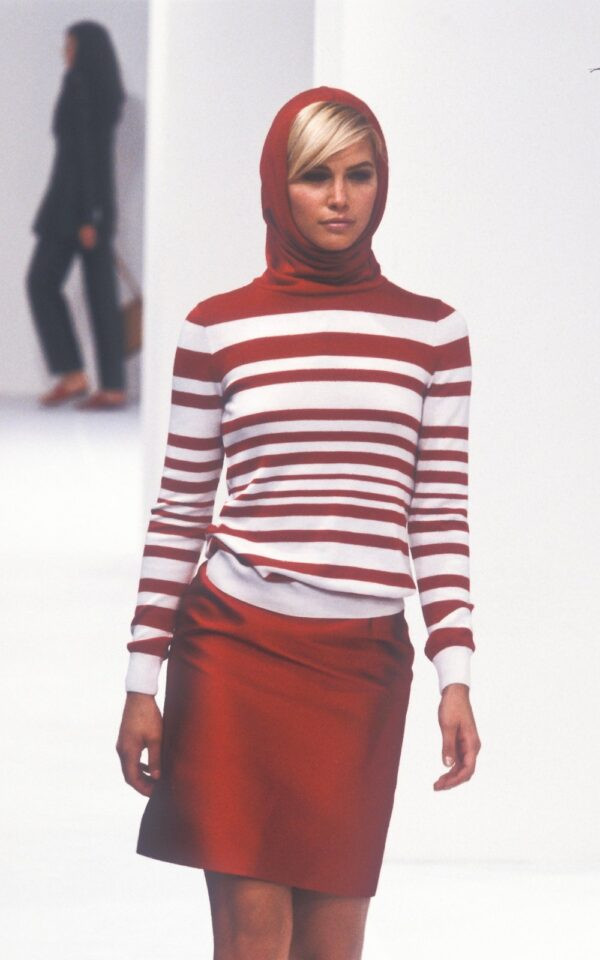 Vintage Dolce & Gabbana S/S 1996 Runway Red Skirt