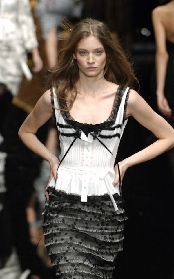 Vintage Dolce & Gabbana S/S 2006 Corset Blouse