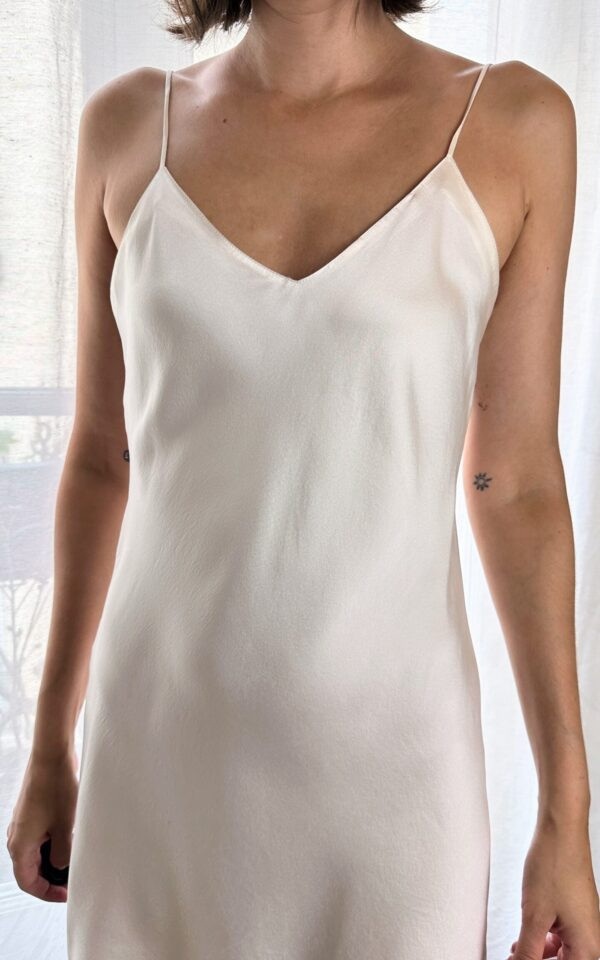 Vintage Silk Mini Slip Dress