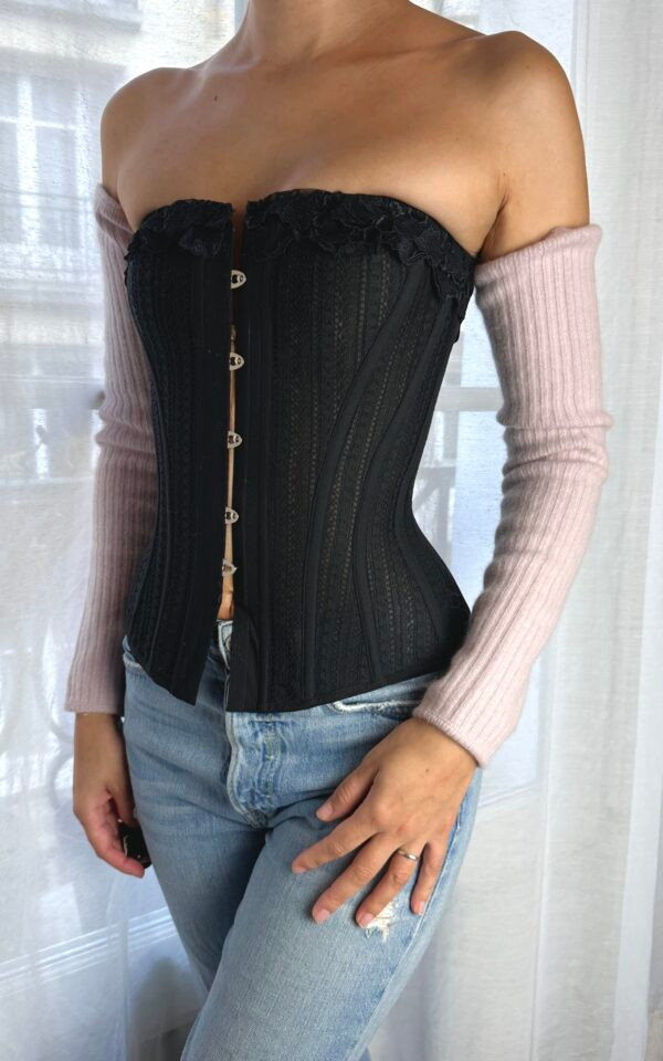La Perla Black Corset With Lace