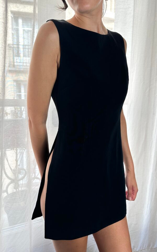 Vintage Dolce & Gabbana S/S 1996 Runway Slit Dress
